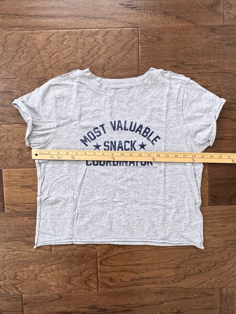 NWOT Anthropologie Maeve Most Valuable Snack Coordinator Graphic T Shirt - Picture 3 of 6